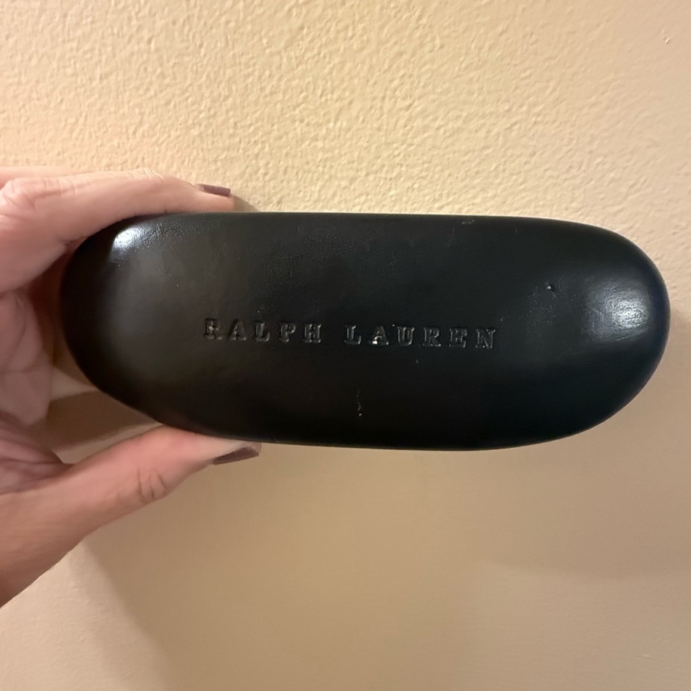 Ralph Lauren Classic Black Eyeglass Case
